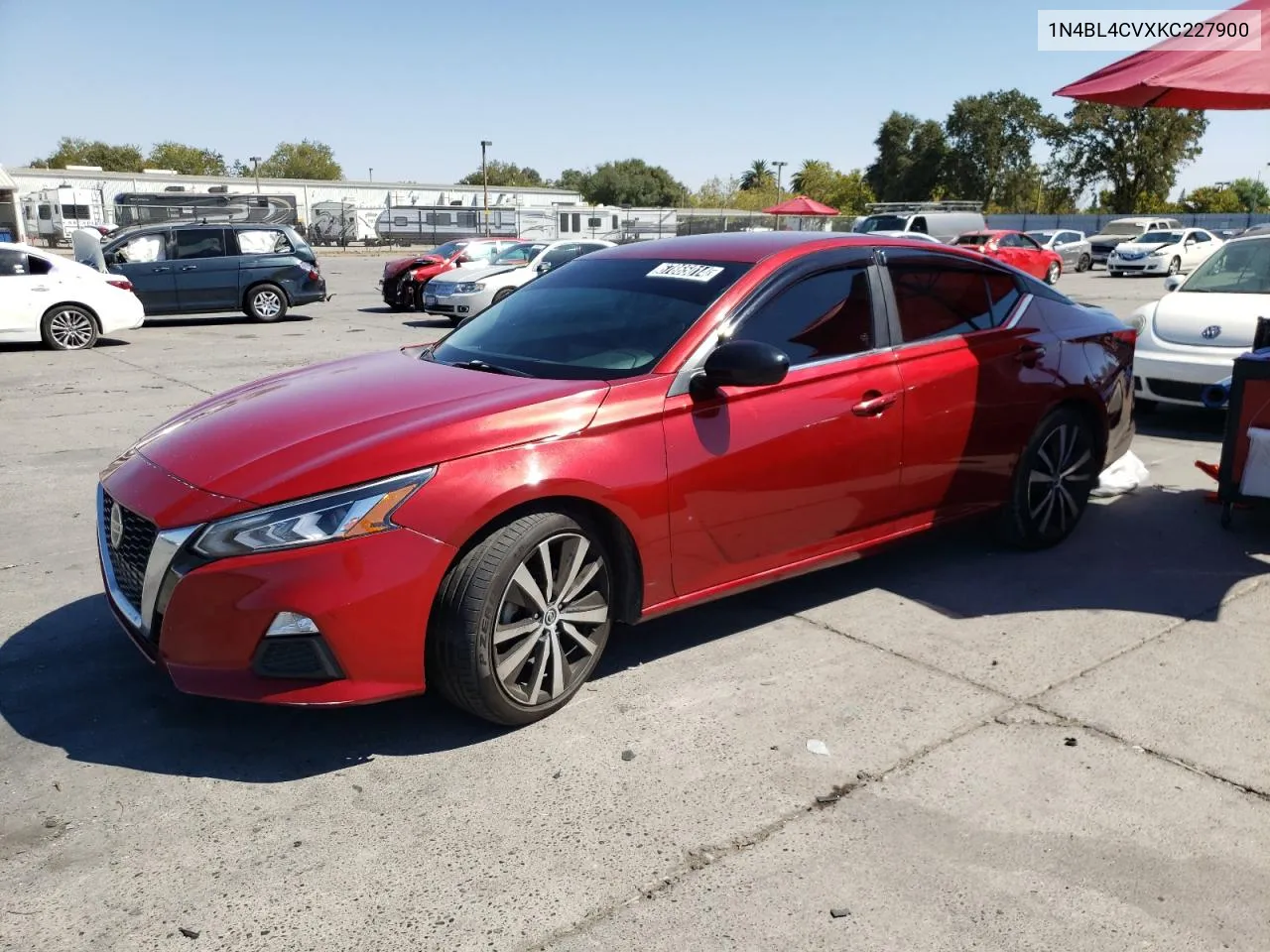 2019 Nissan Altima Sr VIN: 1N4BL4CVXKC227900 Lot: 67865014