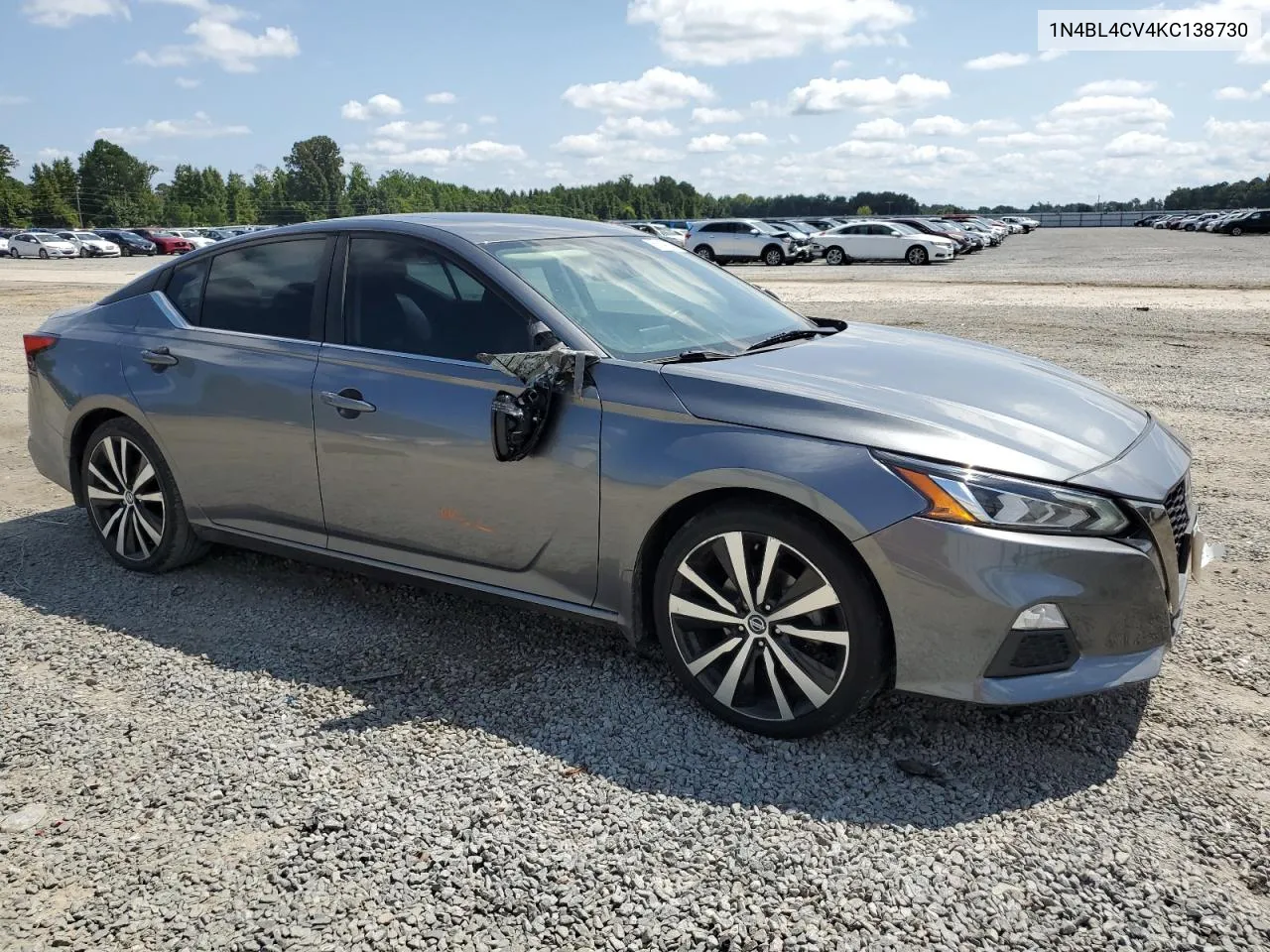 2019 Nissan Altima Sr VIN: 1N4BL4CV4KC138730 Lot: 68144584