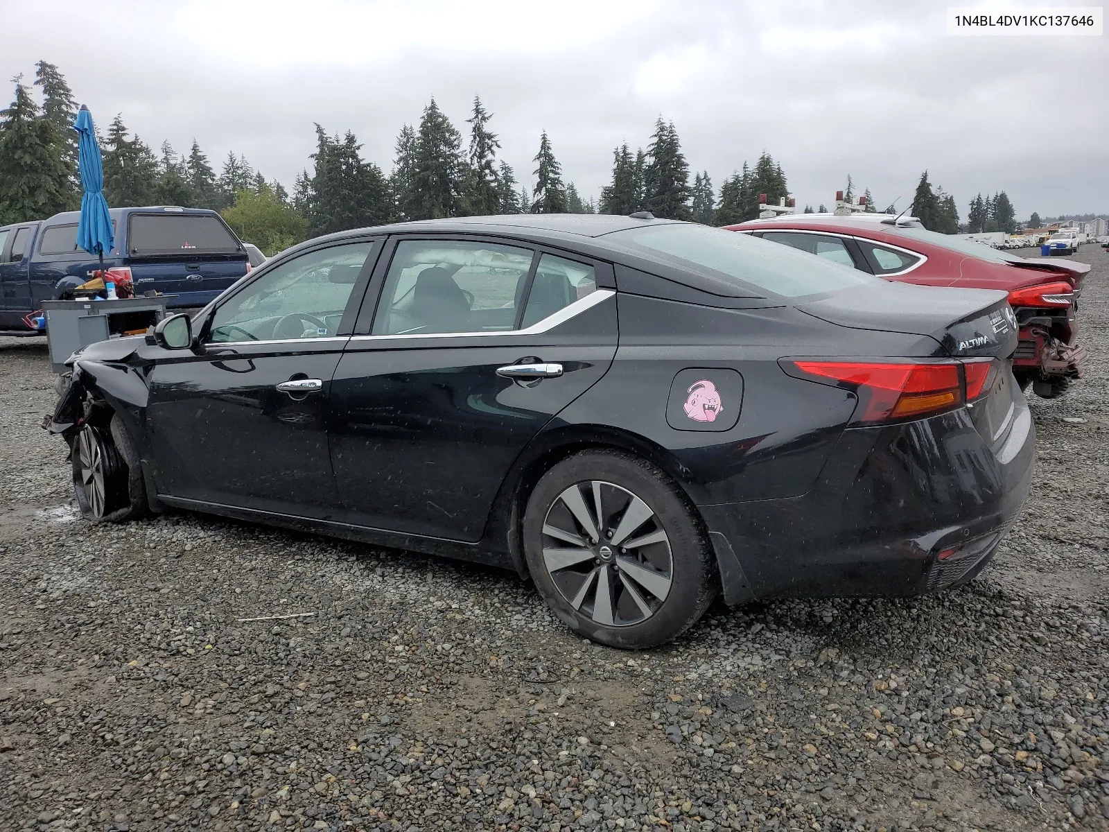 1N4BL4DV1KC137646 2019 Nissan Altima Sv