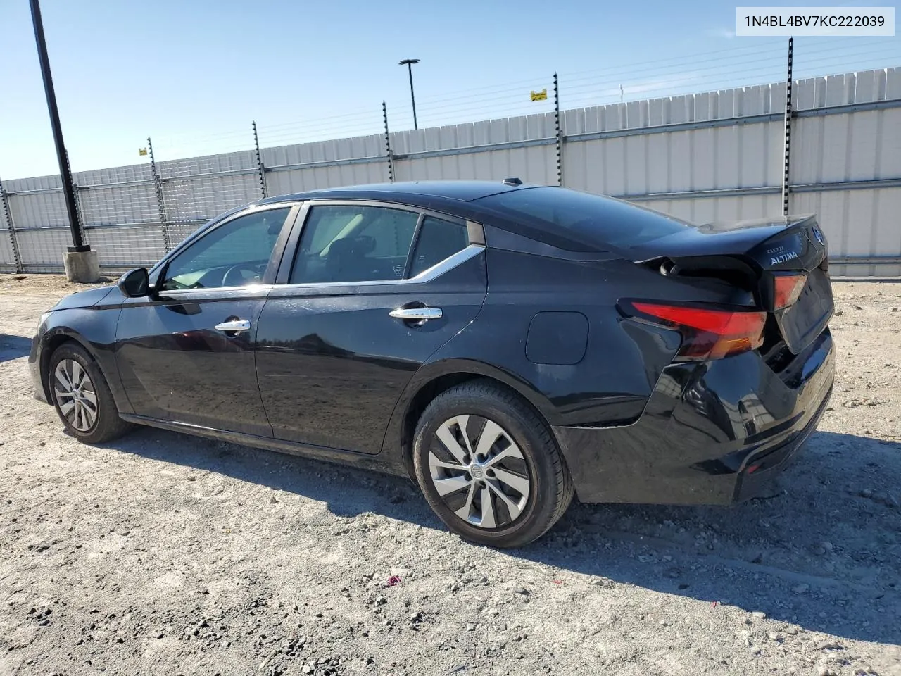 2019 Nissan Altima S VIN: 1N4BL4BV7KC222039 Lot: 69011104