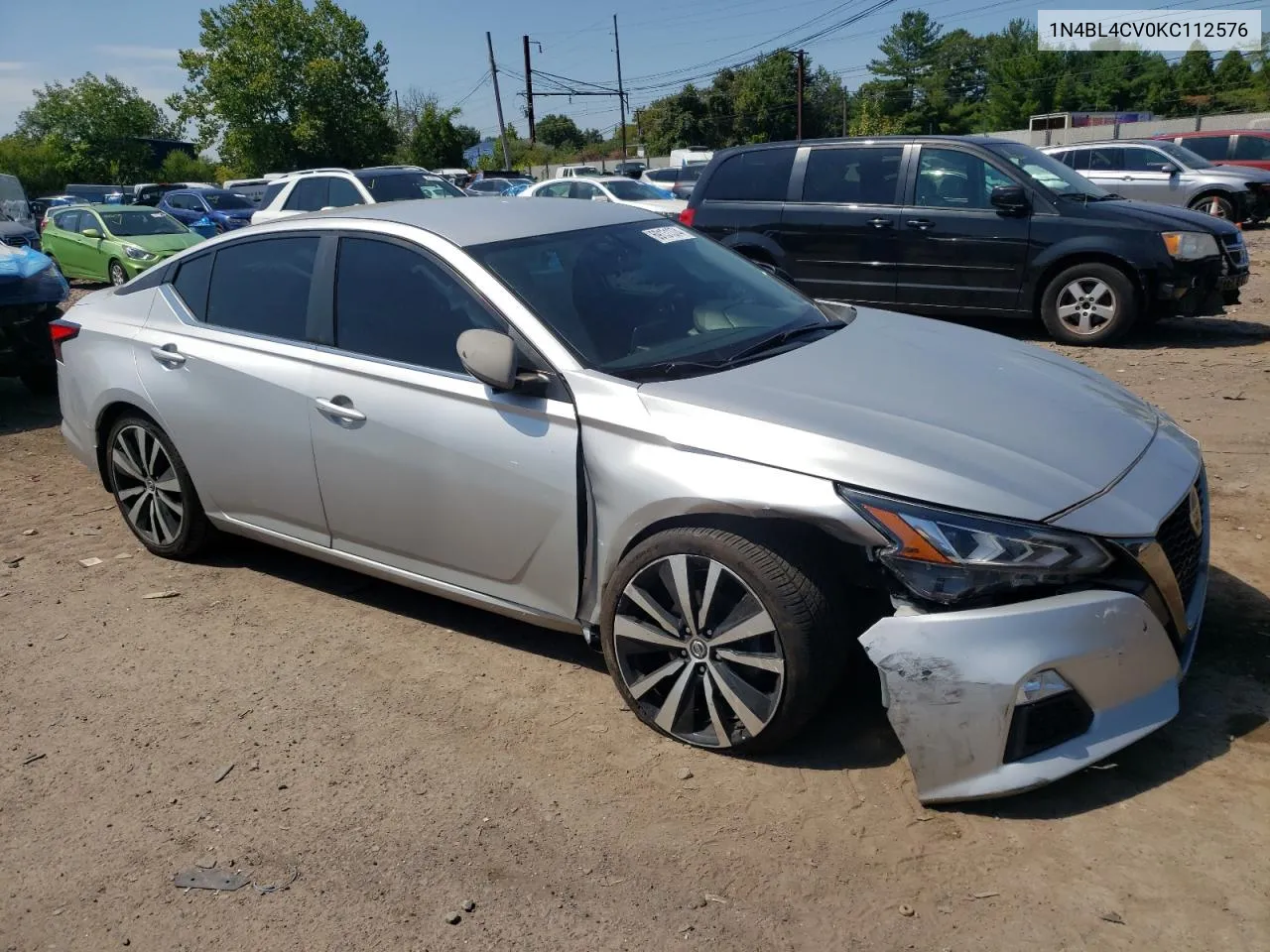 2019 Nissan Altima Sr VIN: 1N4BL4CV0KC112576 Lot: 69131374