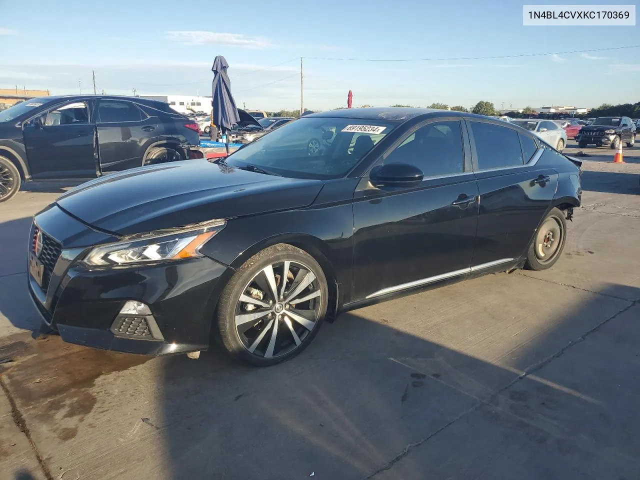 1N4BL4CVXKC170369 2019 Nissan Altima Sr