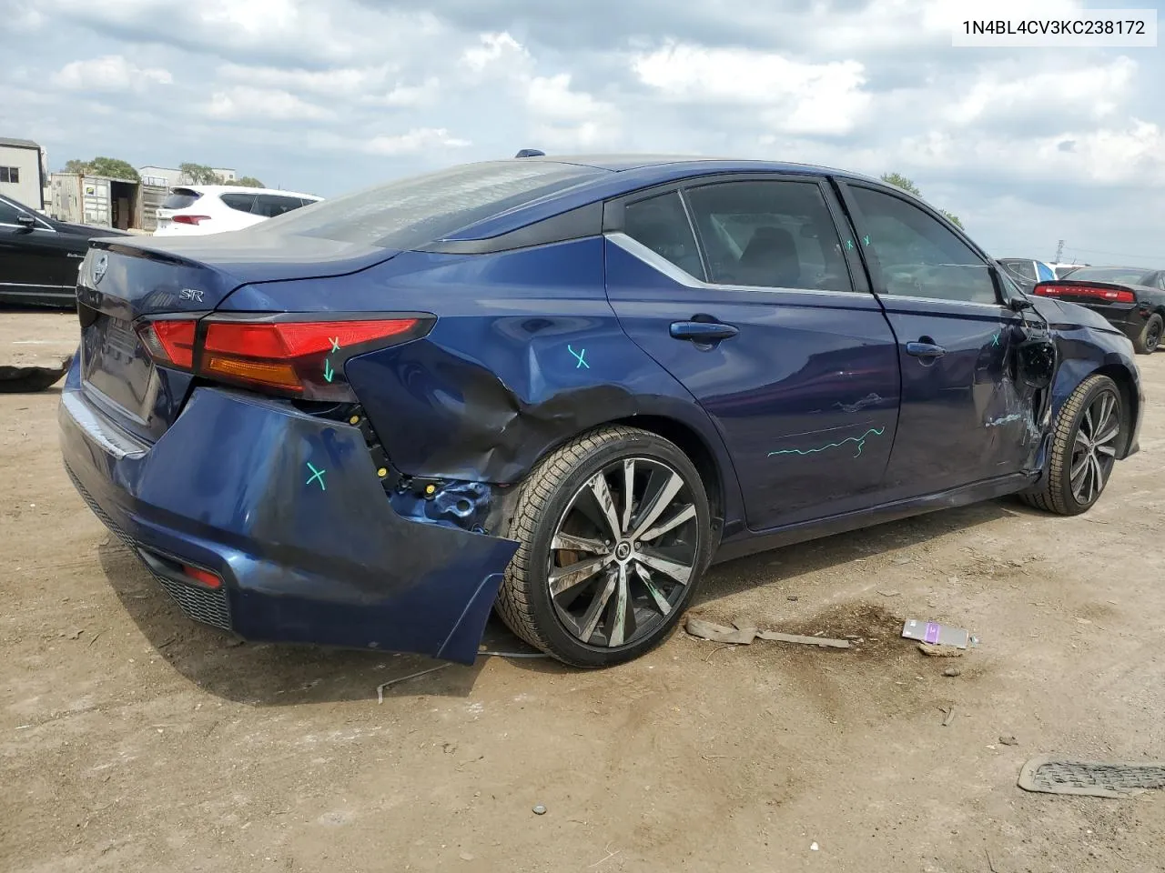 2019 Nissan Altima Sr VIN: 1N4BL4CV3KC238172 Lot: 69243264