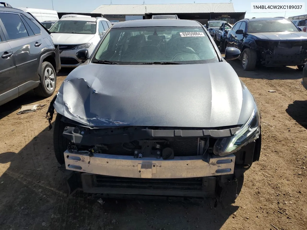 1N4BL4CW2KC189037 2019 Nissan Altima Sr