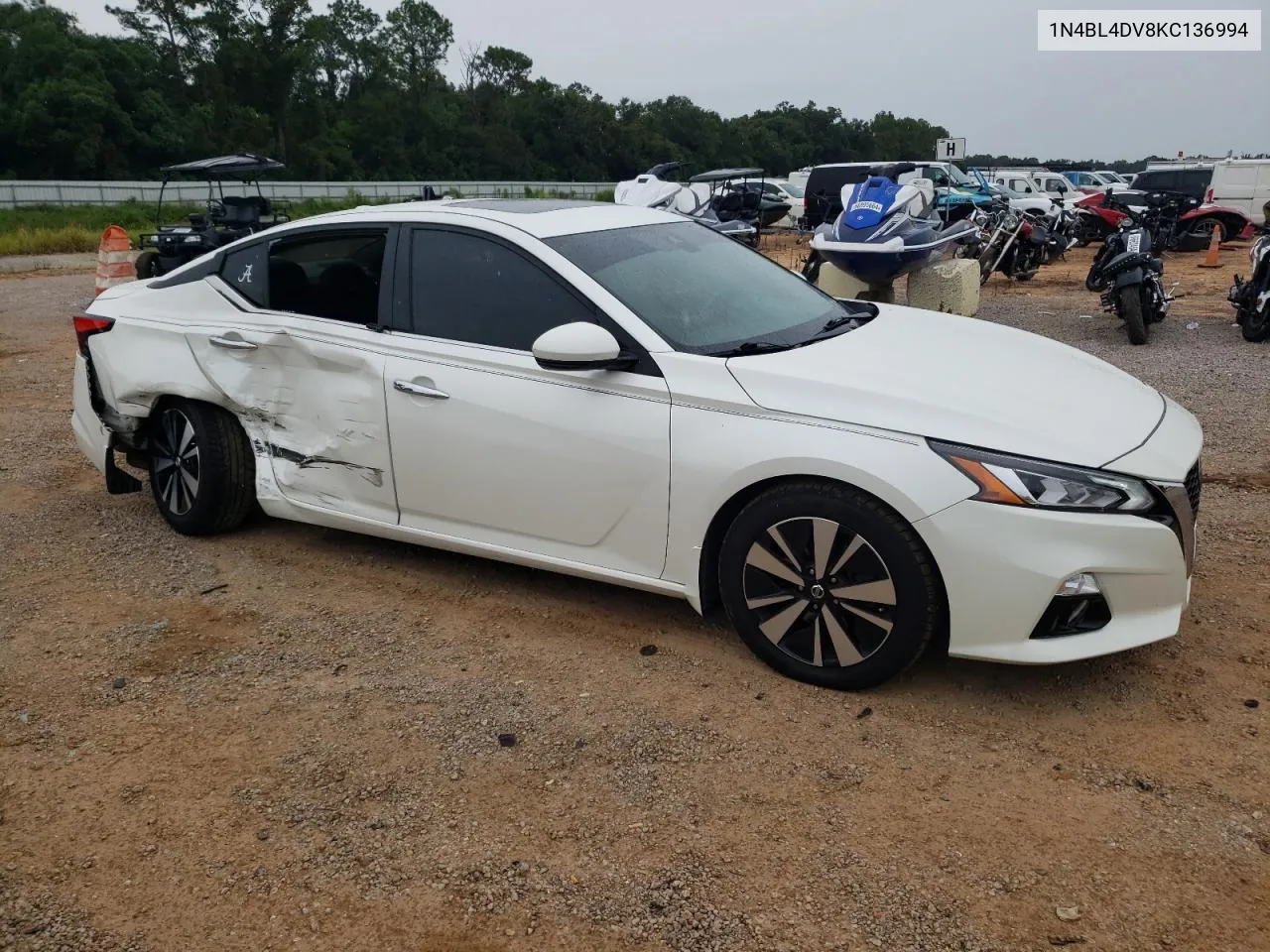 1N4BL4DV8KC136994 2019 Nissan Altima Sv