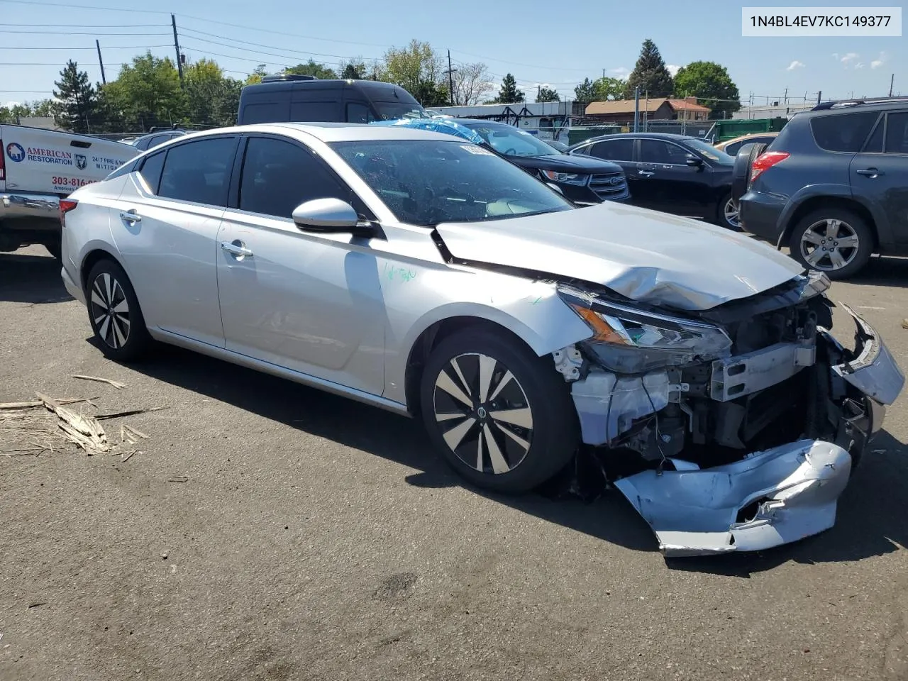 2019 Nissan Altima Sl VIN: 1N4BL4EV7KC149377 Lot: 69607484