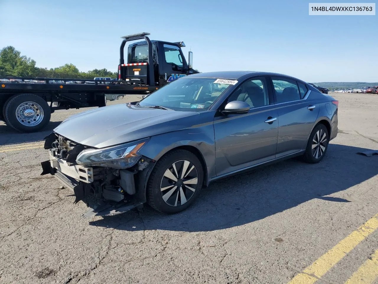 1N4BL4DWXKC136763 2019 Nissan Altima Sv