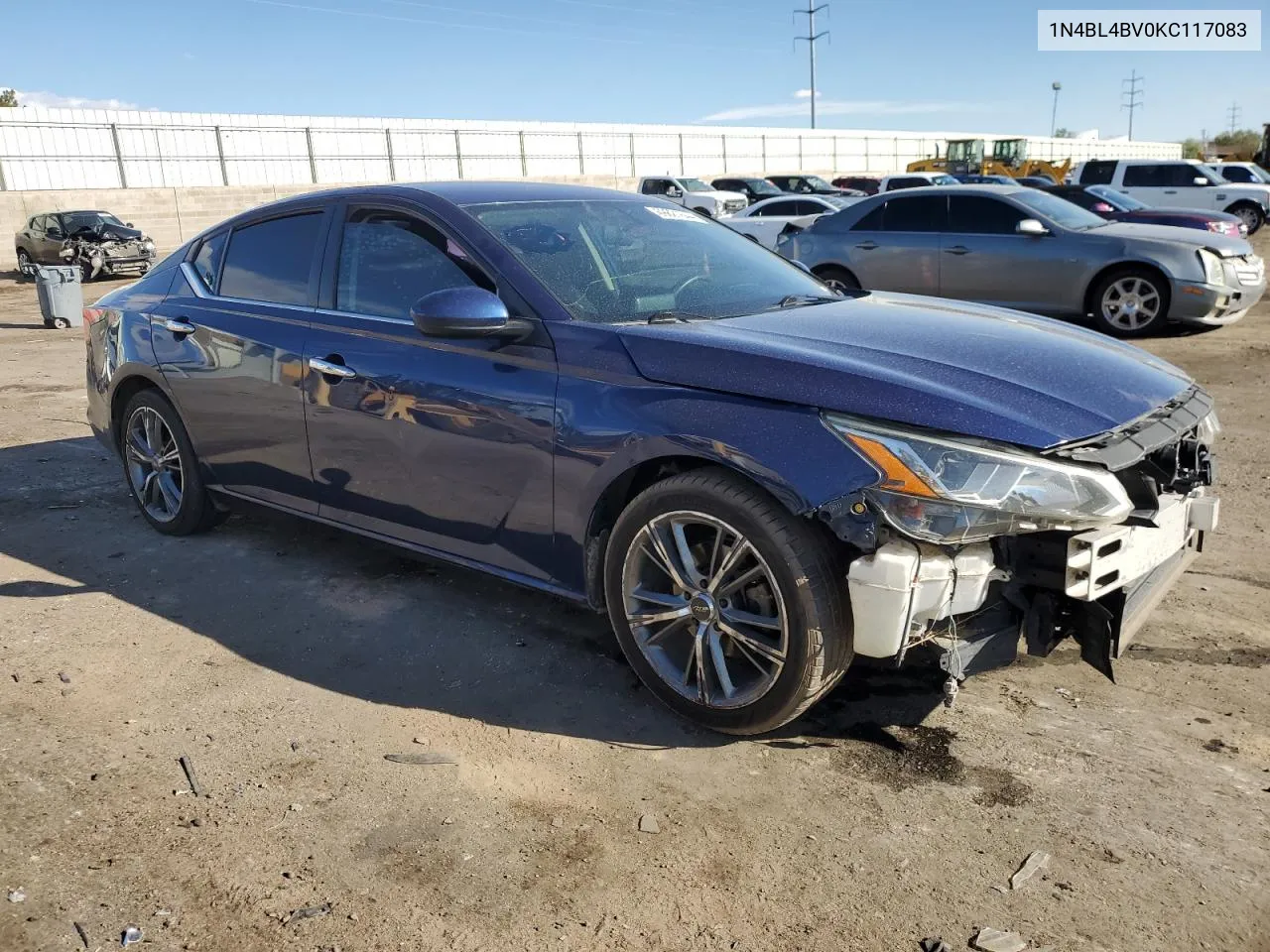 1N4BL4BV0KC117083 2019 Nissan Altima S