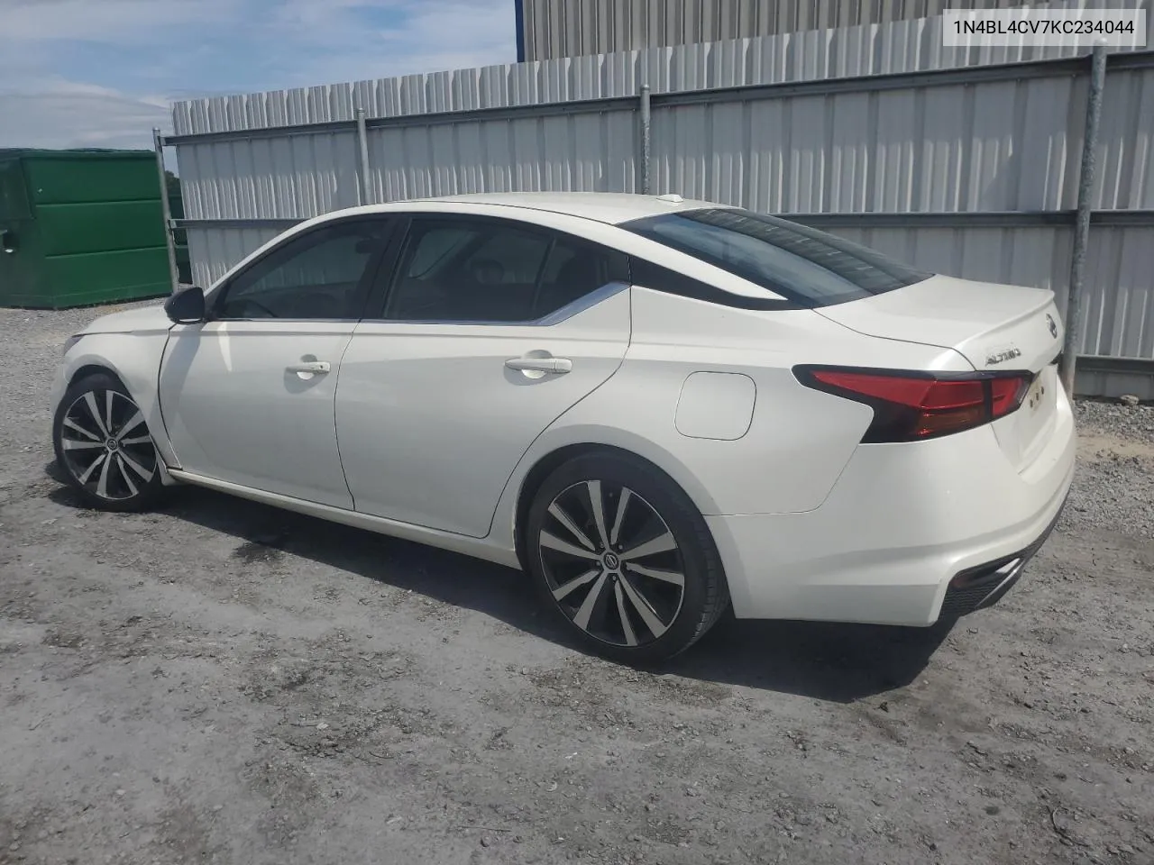 2019 Nissan Altima Sr VIN: 1N4BL4CV7KC234044 Lot: 69822924