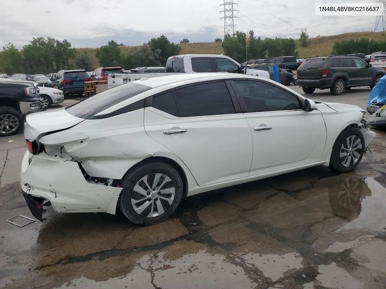 2019 Nissan Altima S VIN: 1N4BL4BV8KC216637 Lot: 69833784