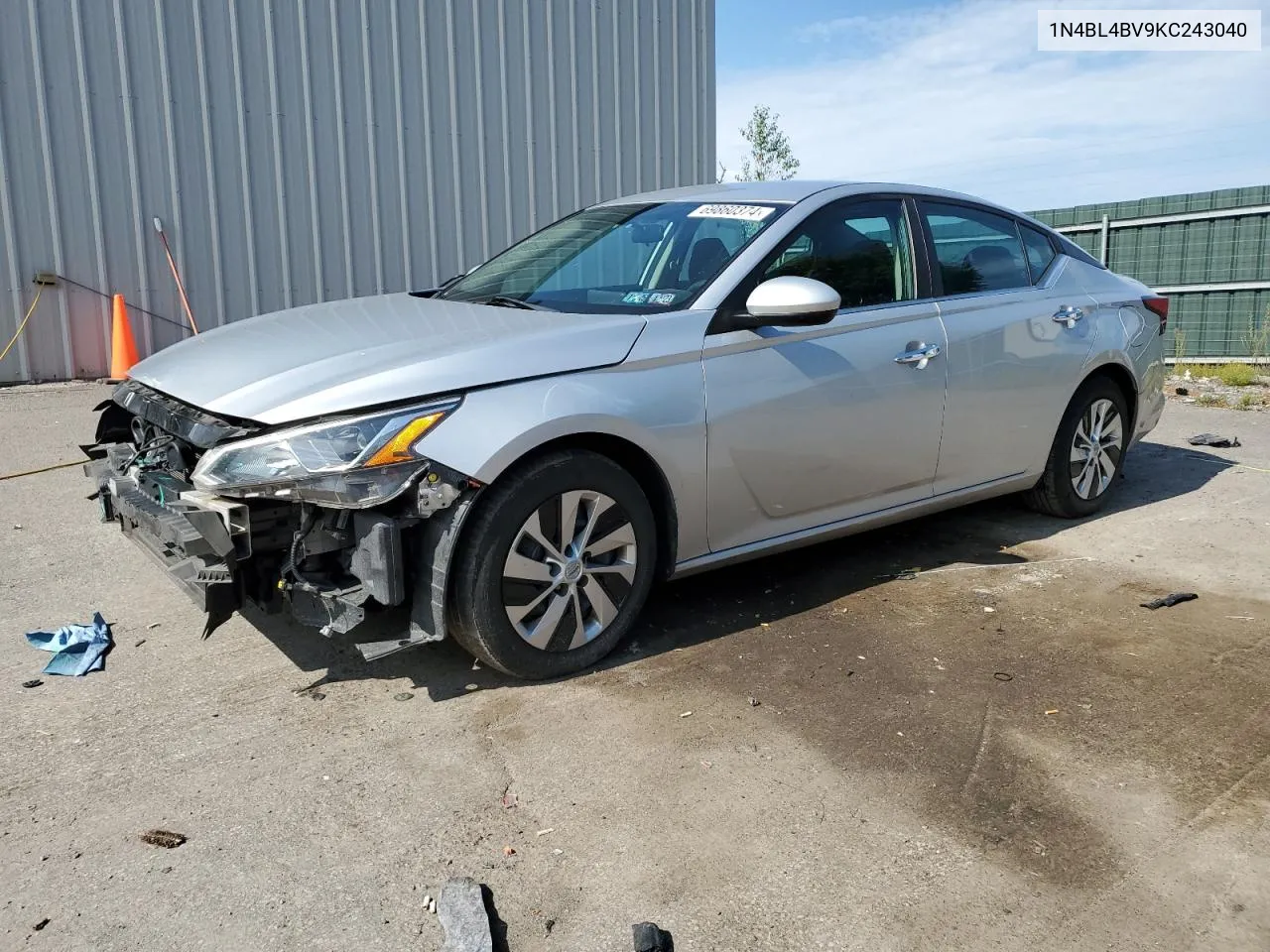 1N4BL4BV9KC243040 2019 Nissan Altima S