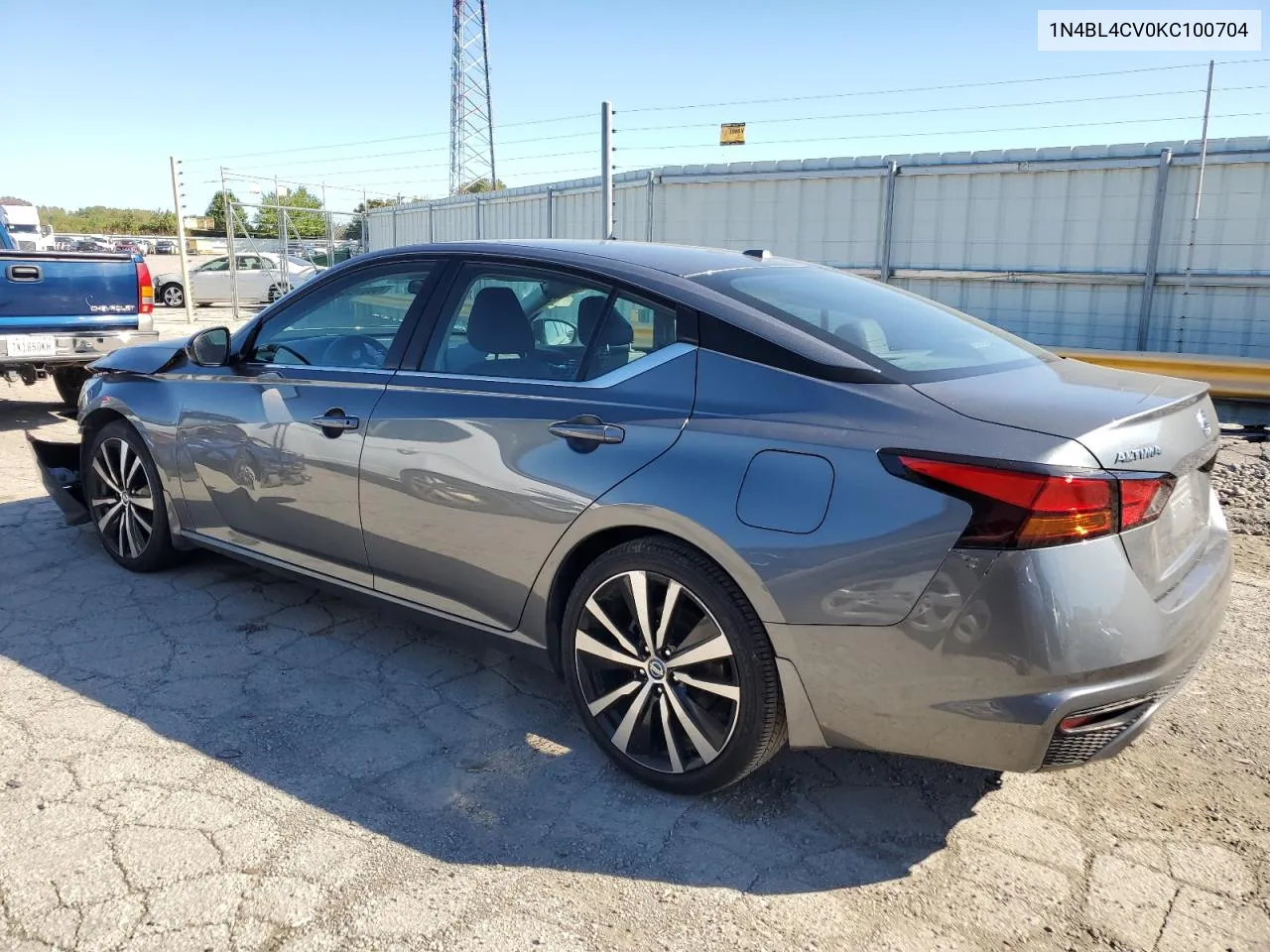 2019 Nissan Altima Sr VIN: 1N4BL4CV0KC100704 Lot: 70007624