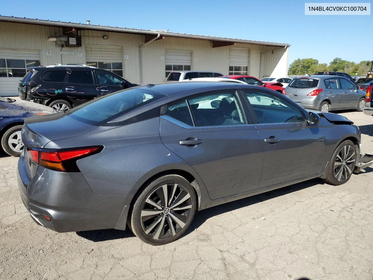 2019 Nissan Altima Sr VIN: 1N4BL4CV0KC100704 Lot: 70007624