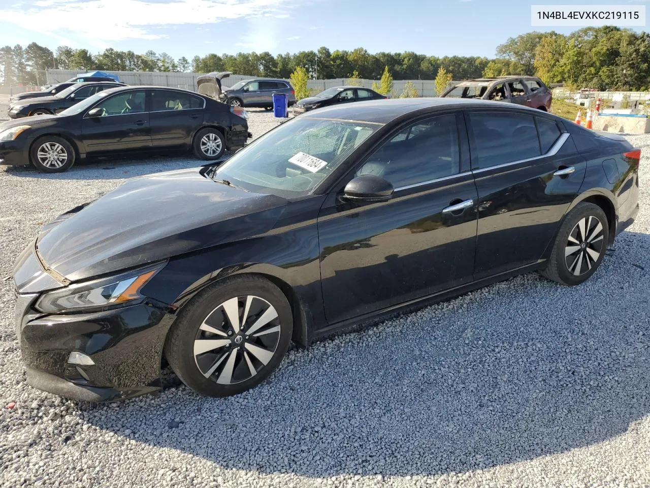 2019 Nissan Altima Sl VIN: 1N4BL4EVXKC219115 Lot: 70011684