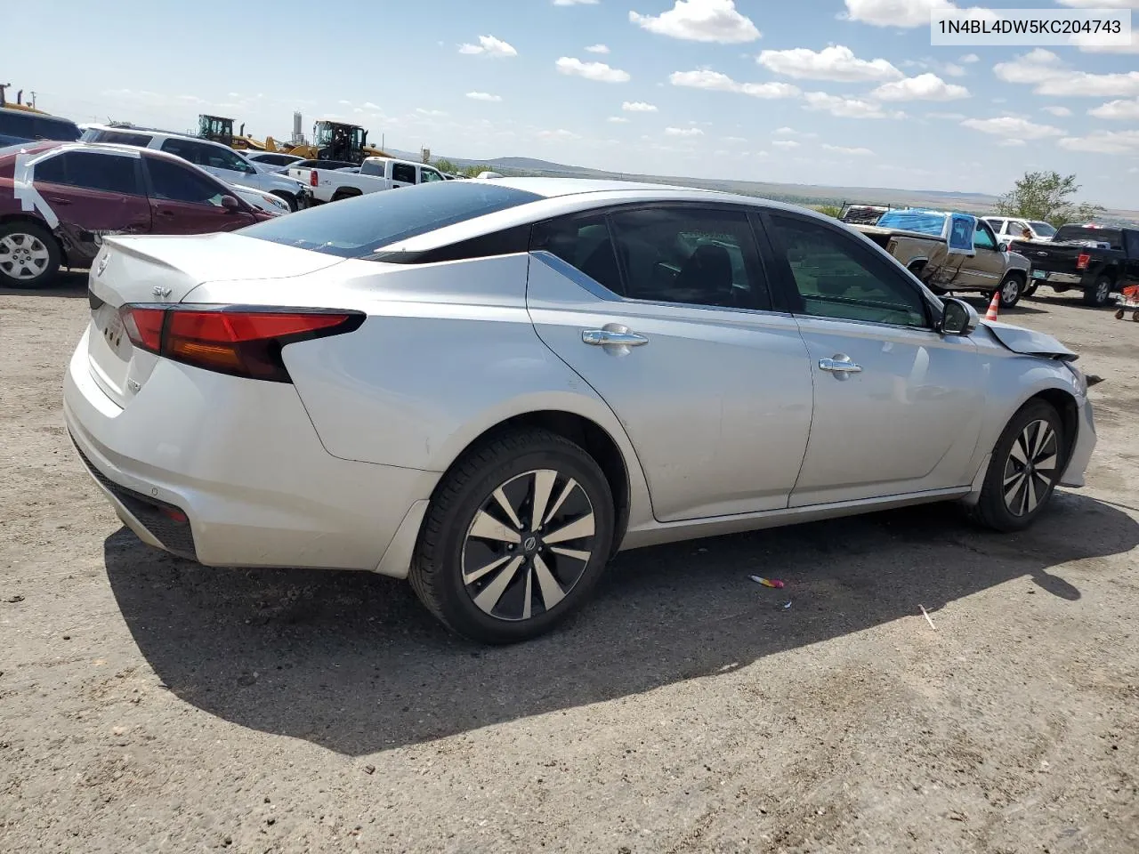 2019 Nissan Altima Sv VIN: 1N4BL4DW5KC204743 Lot: 70069644