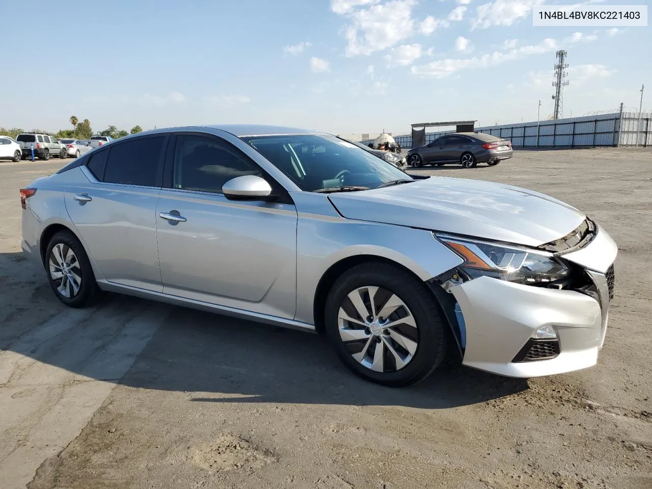 2019 Nissan Altima S VIN: 1N4BL4BV8KC221403 Lot: 70148074