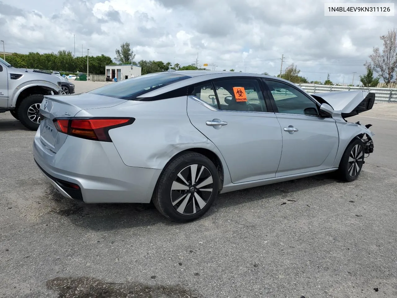 2019 Nissan Altima Sl VIN: 1N4BL4EV9KN311126 Lot: 70172644