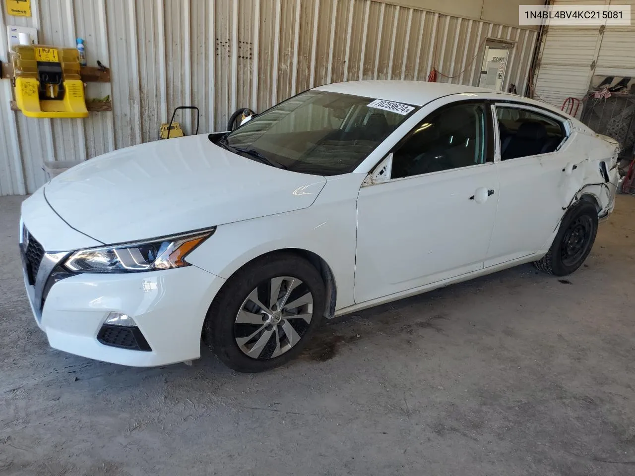 2019 Nissan Altima S VIN: 1N4BL4BV4KC215081 Lot: 70259624