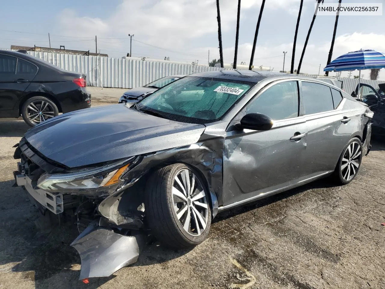 2019 Nissan Altima Sr VIN: 1N4BL4CV6KC256357 Lot: 70332404