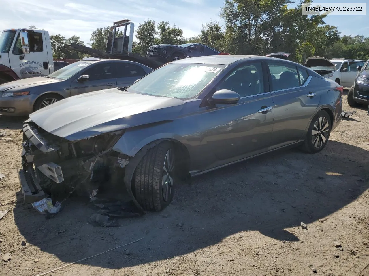 2019 Nissan Altima Sl VIN: 1N4BL4EV7KC223722 Lot: 70347284