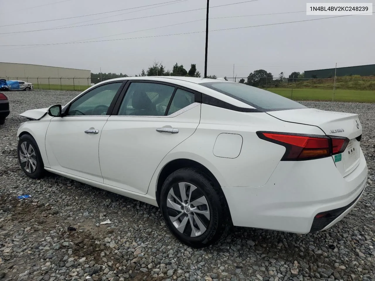 2019 Nissan Altima S VIN: 1N4BL4BV2KC248239 Lot: 70395964