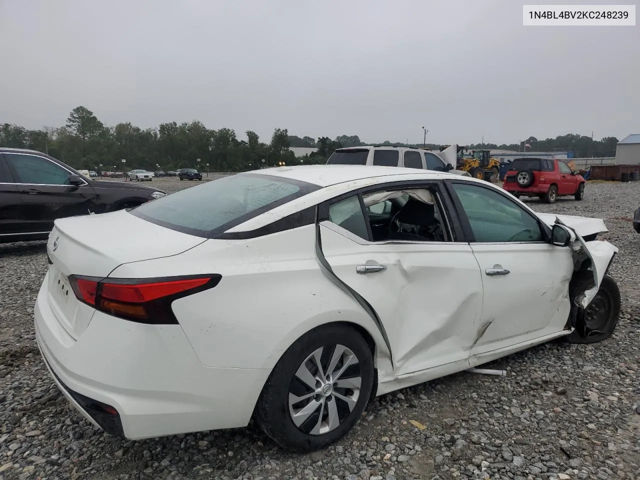 2019 Nissan Altima S VIN: 1N4BL4BV2KC248239 Lot: 70395964