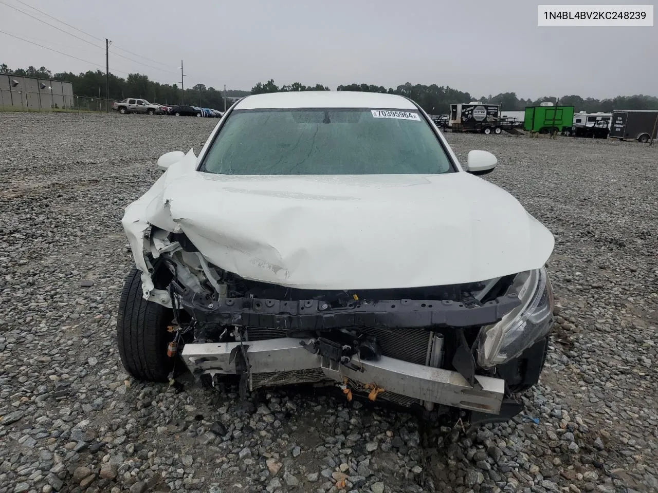 1N4BL4BV2KC248239 2019 Nissan Altima S