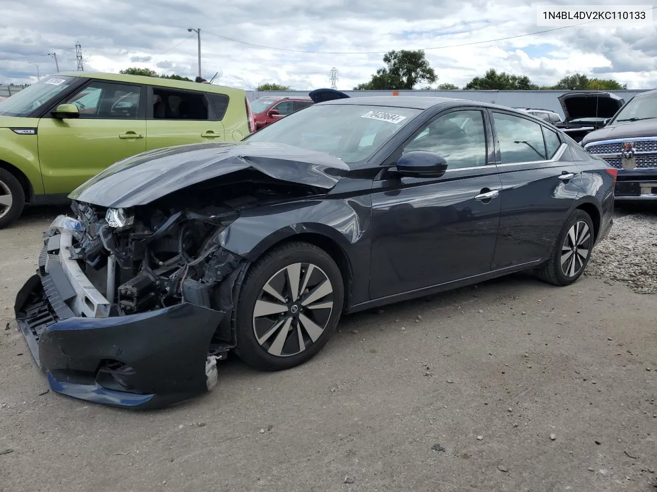 2019 Nissan Altima Sv VIN: 1N4BL4DV2KC110133 Lot: 70428684