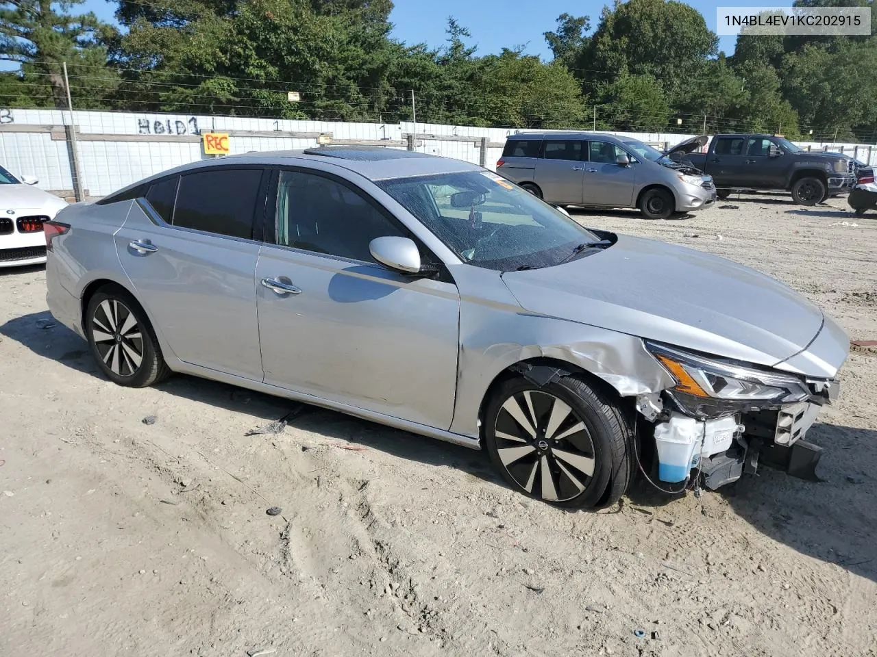 2019 Nissan Altima Sl VIN: 1N4BL4EV1KC202915 Lot: 70559044