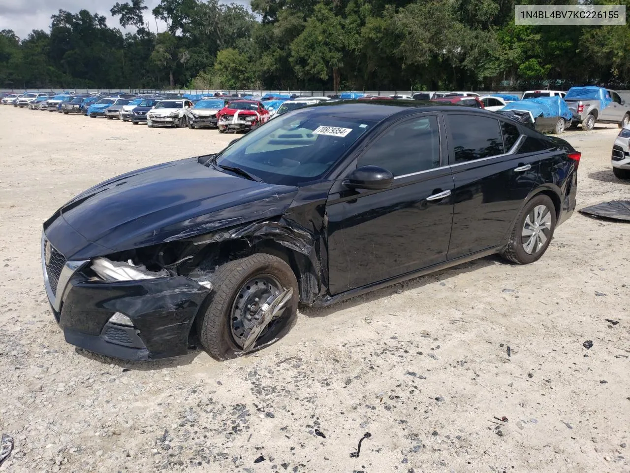 2019 Nissan Altima S VIN: 1N4BL4BV7KC226155 Lot: 70979354