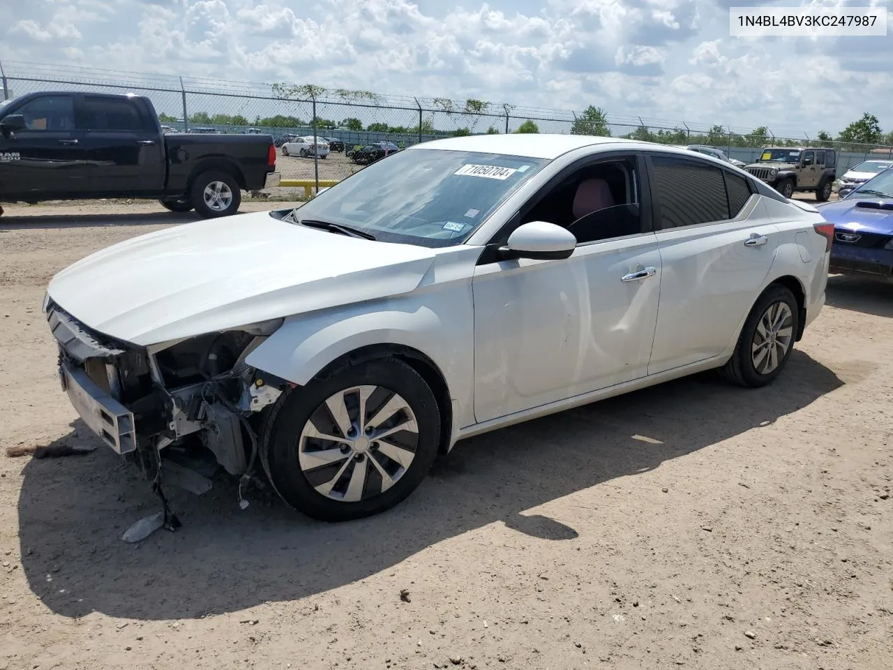 1N4BL4BV3KC247987 2019 Nissan Altima S