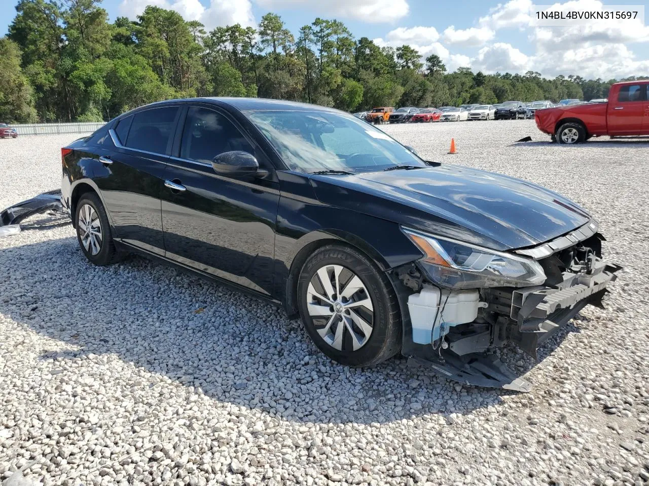 1N4BL4BV0KN315697 2019 Nissan Altima S