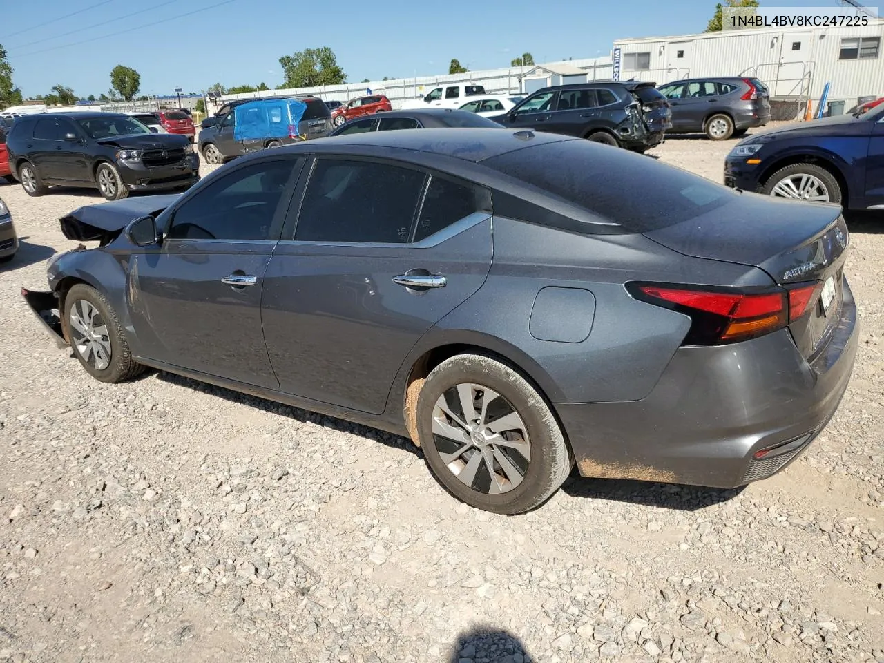 2019 Nissan Altima S VIN: 1N4BL4BV8KC247225 Lot: 71760104