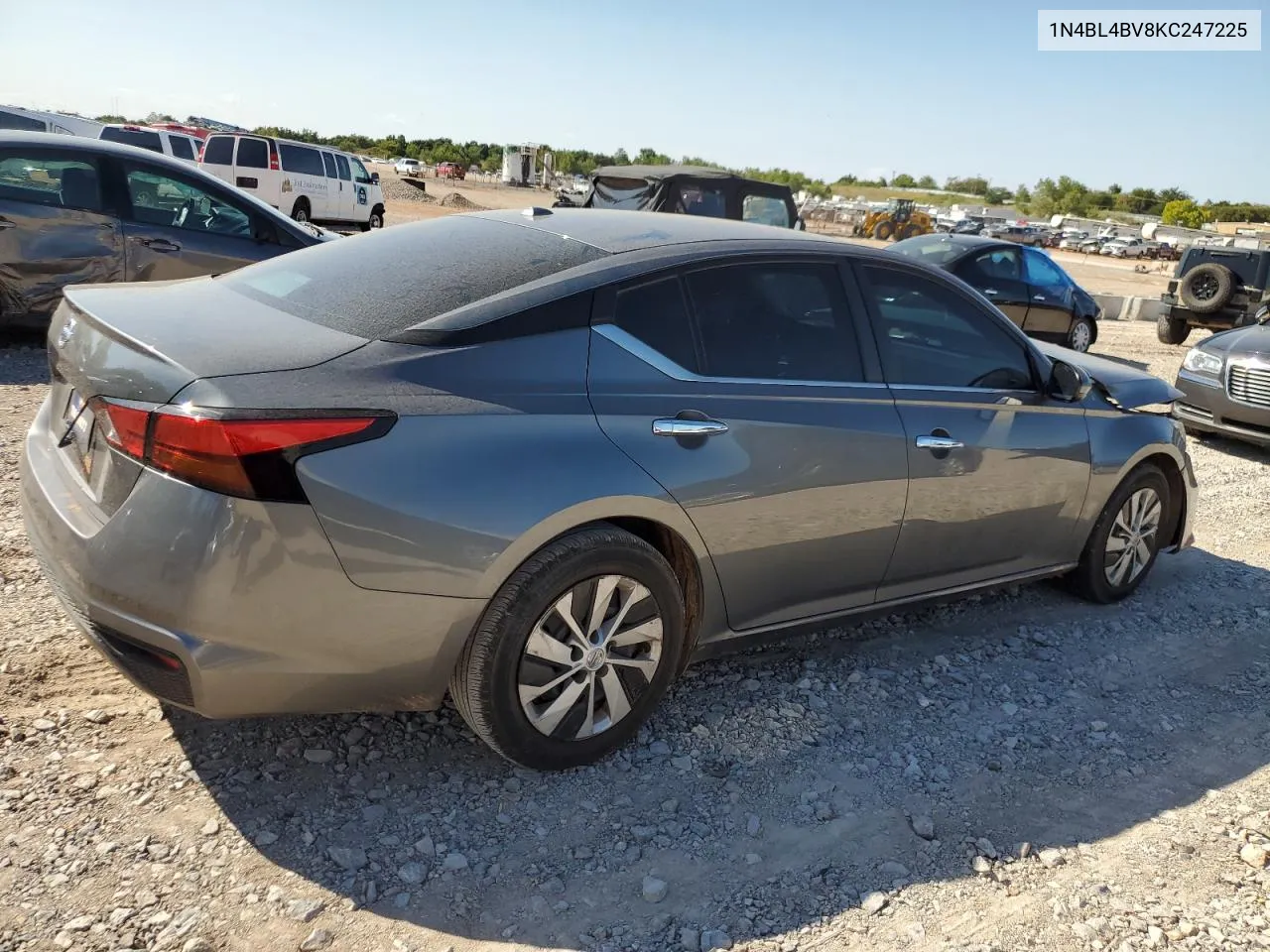 2019 Nissan Altima S VIN: 1N4BL4BV8KC247225 Lot: 71760104