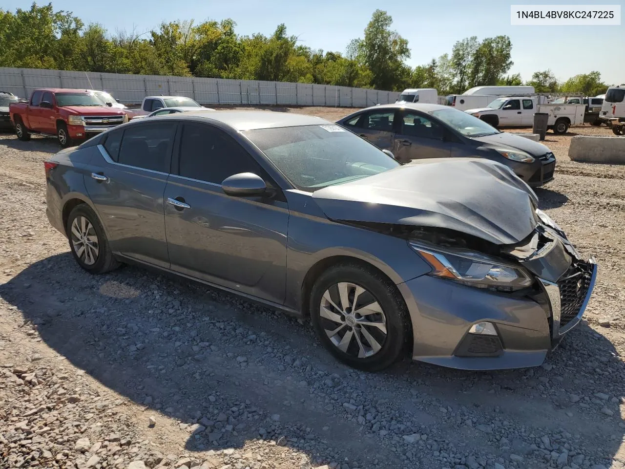 2019 Nissan Altima S VIN: 1N4BL4BV8KC247225 Lot: 71760104