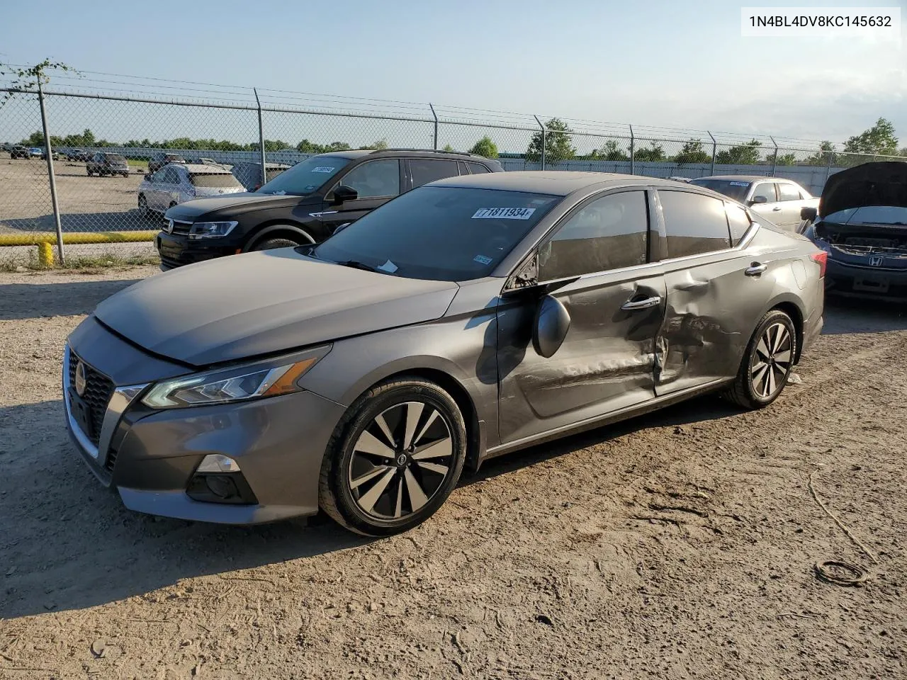 2019 Nissan Altima Sv VIN: 1N4BL4DV8KC145632 Lot: 71811934