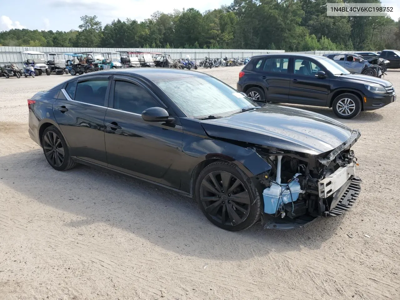 2019 Nissan Altima Sr VIN: 1N4BL4CV6KC198752 Lot: 71846614