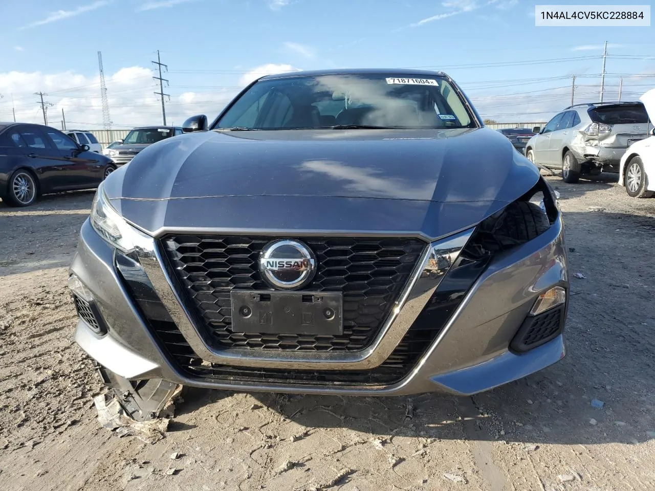 1N4AL4CV5KC228884 2019 Nissan Altima Sr