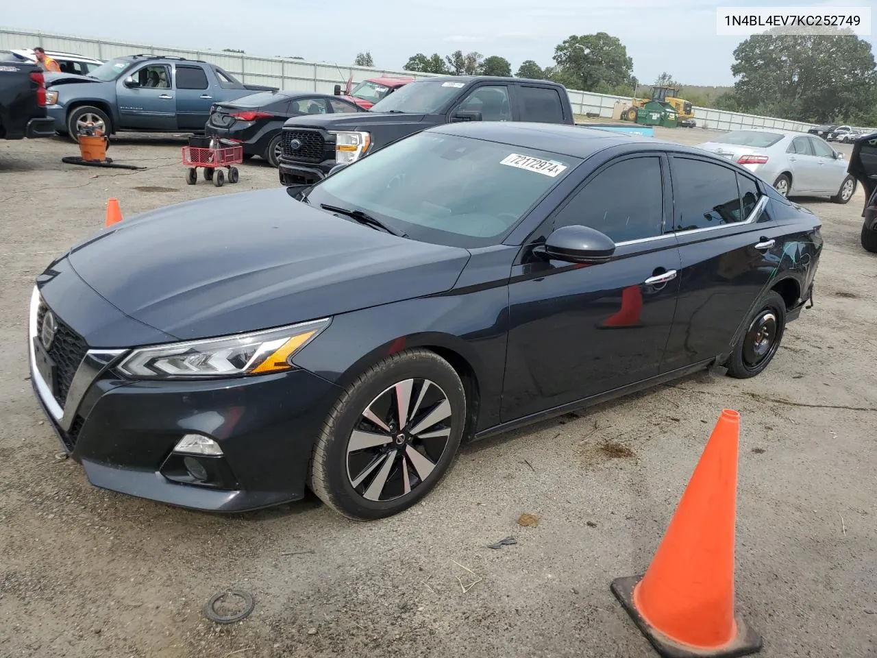 2019 Nissan Altima Sl VIN: 1N4BL4EV7KC252749 Lot: 72172974