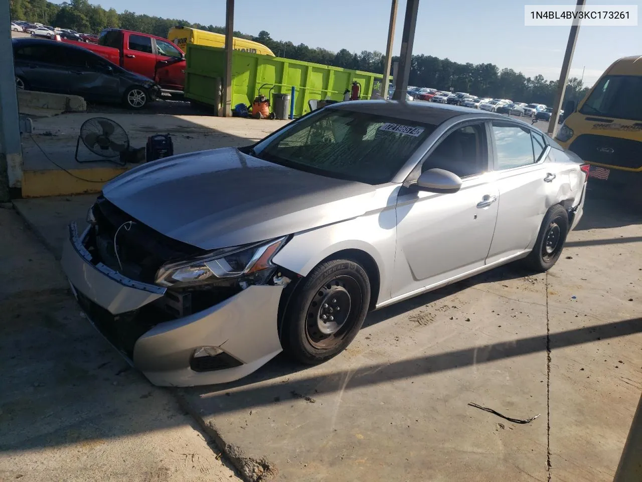 2019 Nissan Altima S VIN: 1N4BL4BV3KC173261 Lot: 72196574