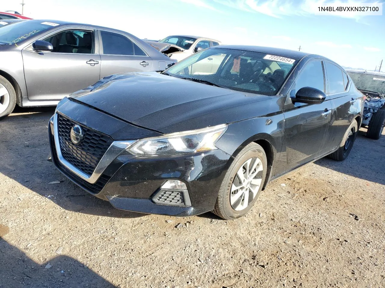 2019 Nissan Altima S VIN: 1N4BL4BVXKN327100 Lot: 72224654