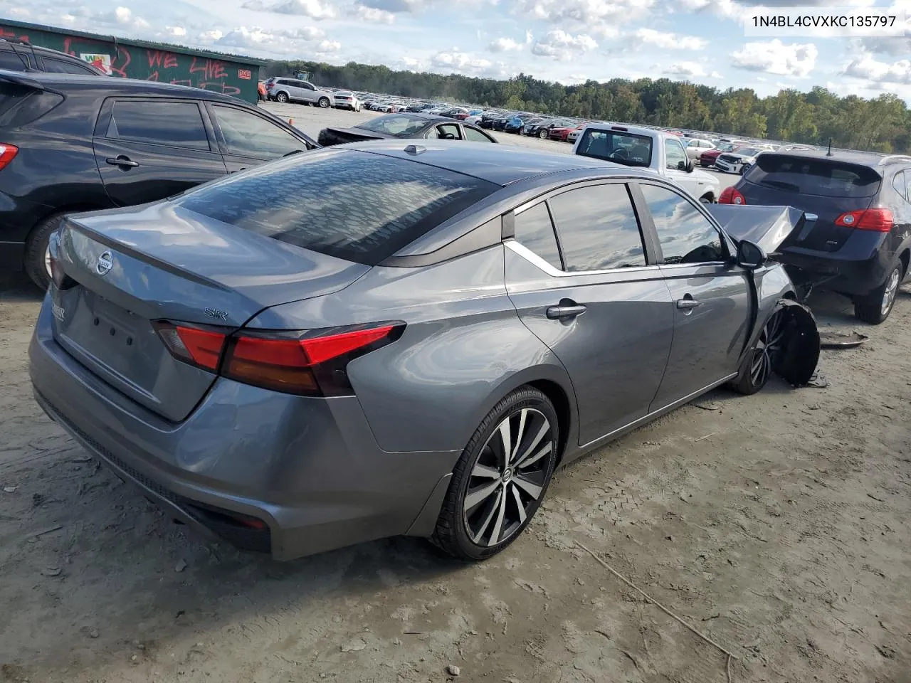 2019 Nissan Altima Sr VIN: 1N4BL4CVXKC135797 Lot: 72225524