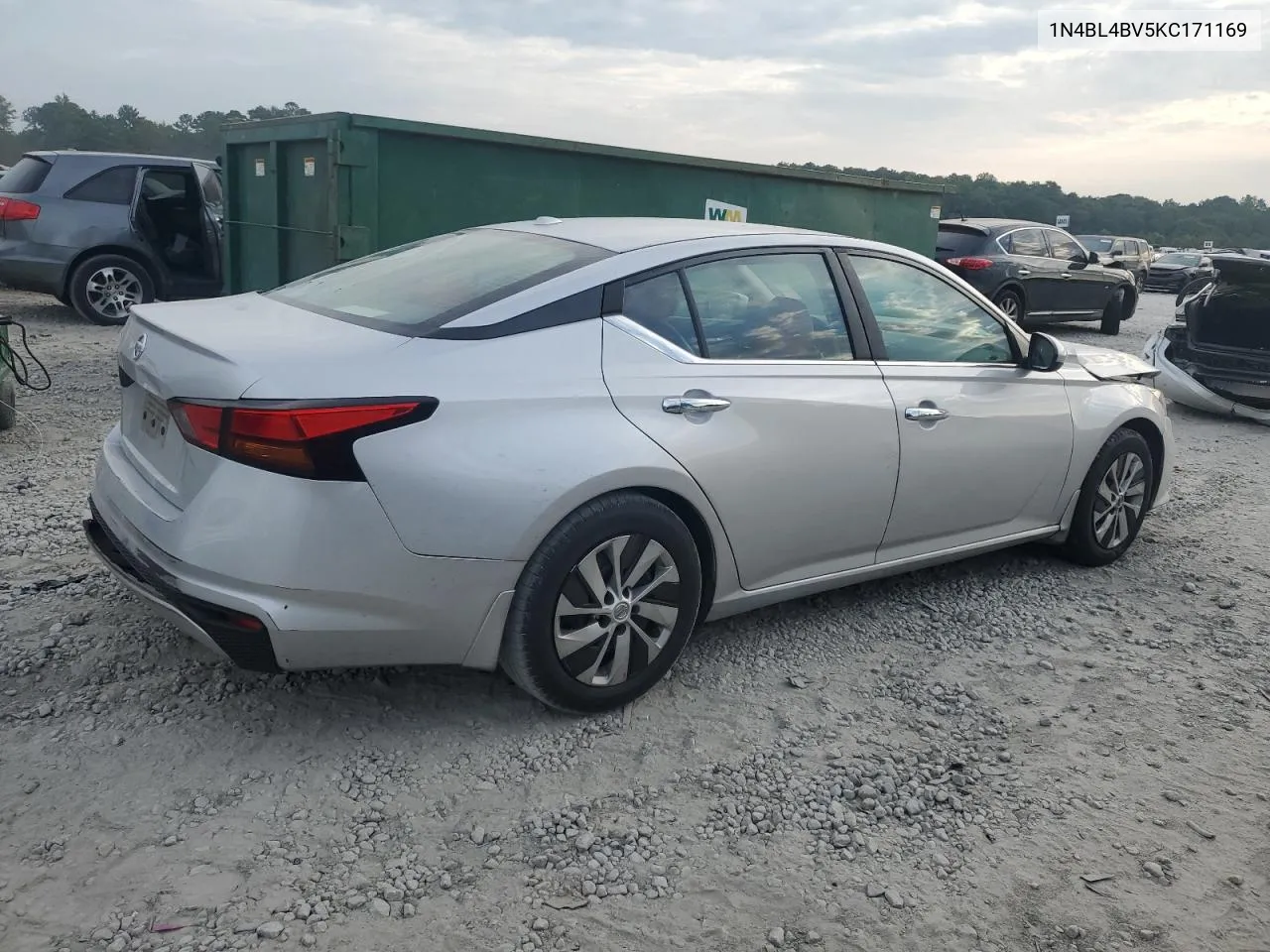 2019 Nissan Altima S VIN: 1N4BL4BV5KC171169 Lot: 72381714