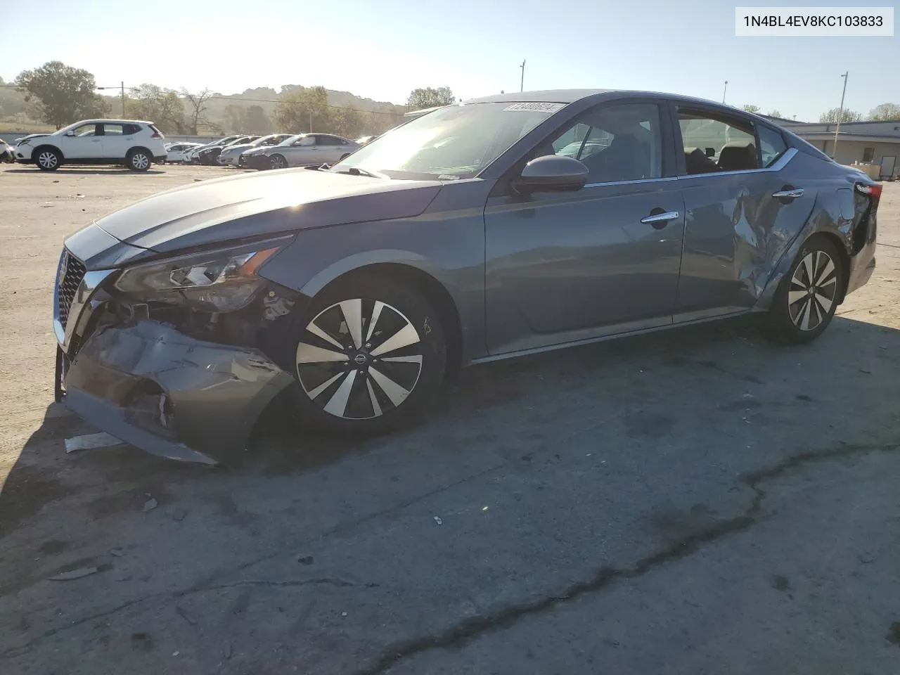 2019 Nissan Altima Sl VIN: 1N4BL4EV8KC103833 Lot: 72480624