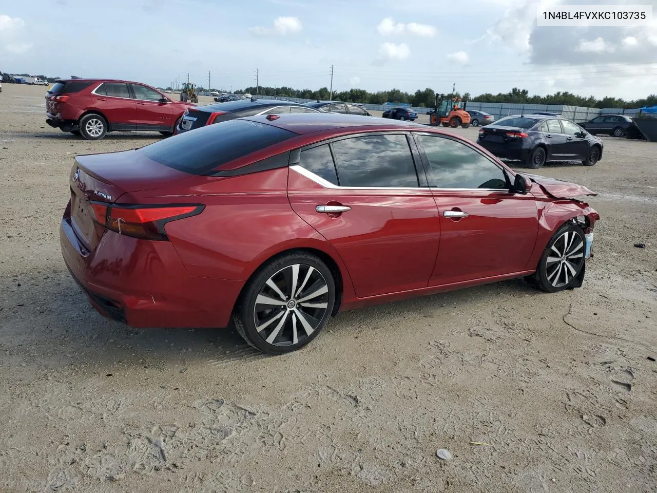 2019 Nissan Altima Platinum VIN: 1N4BL4FVXKC103735 Lot: 72531964