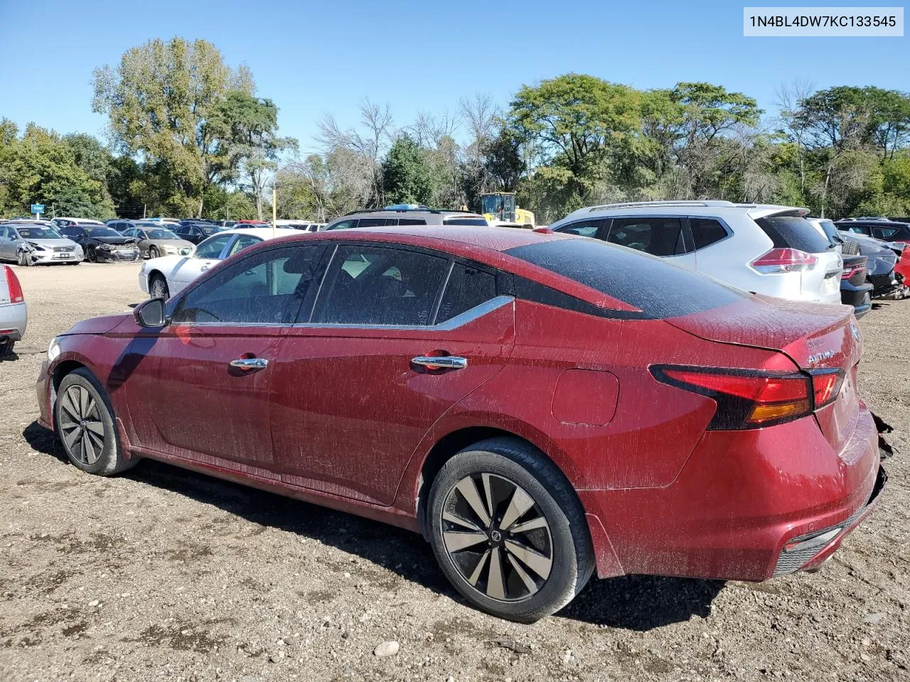 2019 Nissan Altima Sv VIN: 1N4BL4DW7KC133545 Lot: 72737724