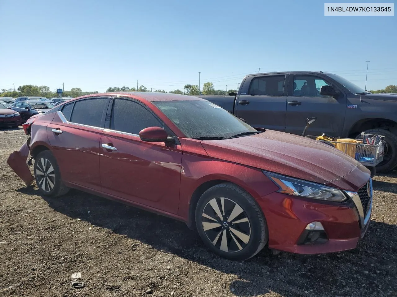 2019 Nissan Altima Sv VIN: 1N4BL4DW7KC133545 Lot: 72737724