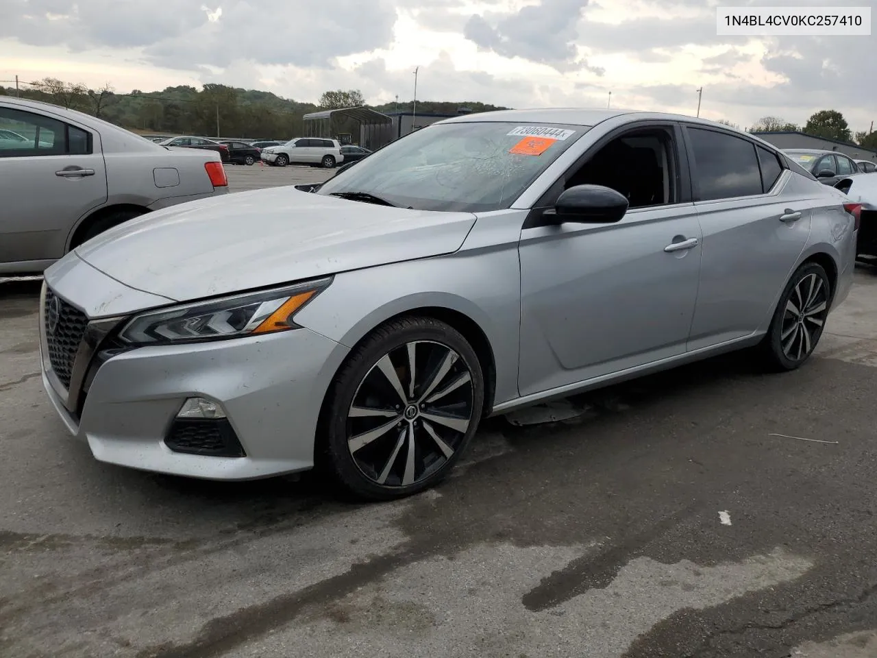 2019 Nissan Altima Sr VIN: 1N4BL4CV0KC257410 Lot: 73060444