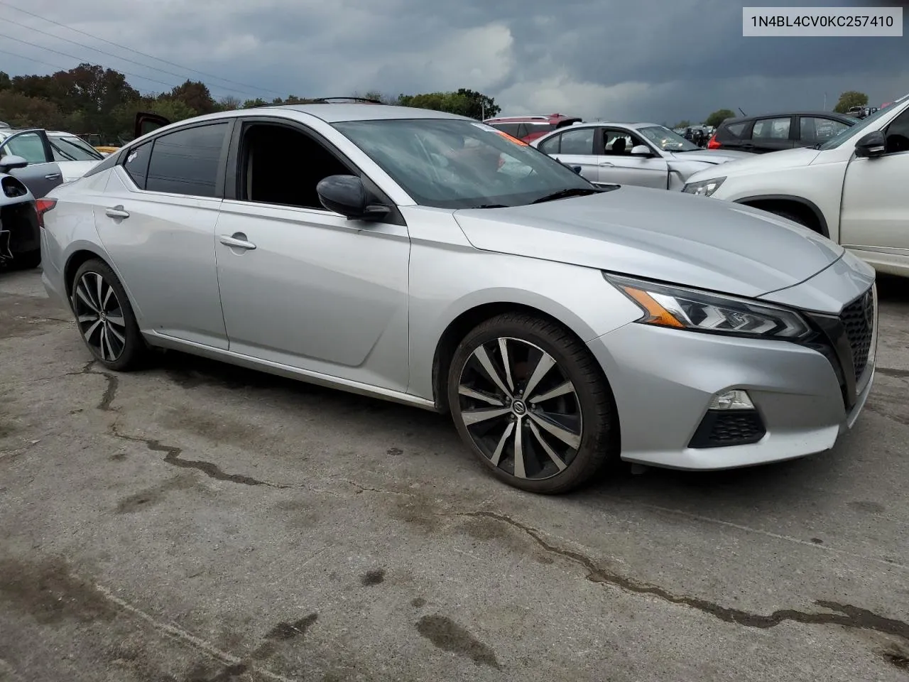 2019 Nissan Altima Sr VIN: 1N4BL4CV0KC257410 Lot: 73060444