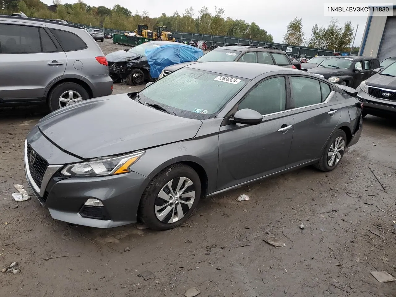 2019 Nissan Altima S VIN: 1N4BL4BV3KC111830 Lot: 73650834